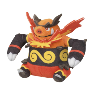 Authentic Pokemon Center Plush Pokemon fit Emboar 18cm (wide)
